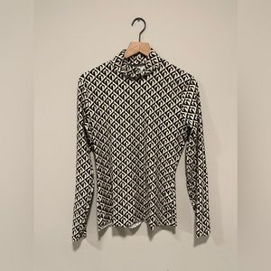 Long sleeve Marine Serre Turtleneck